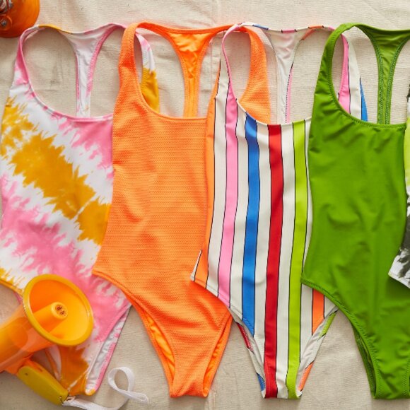 NEW Aerie The One Swimsuit Size M - Picture 4 of 6